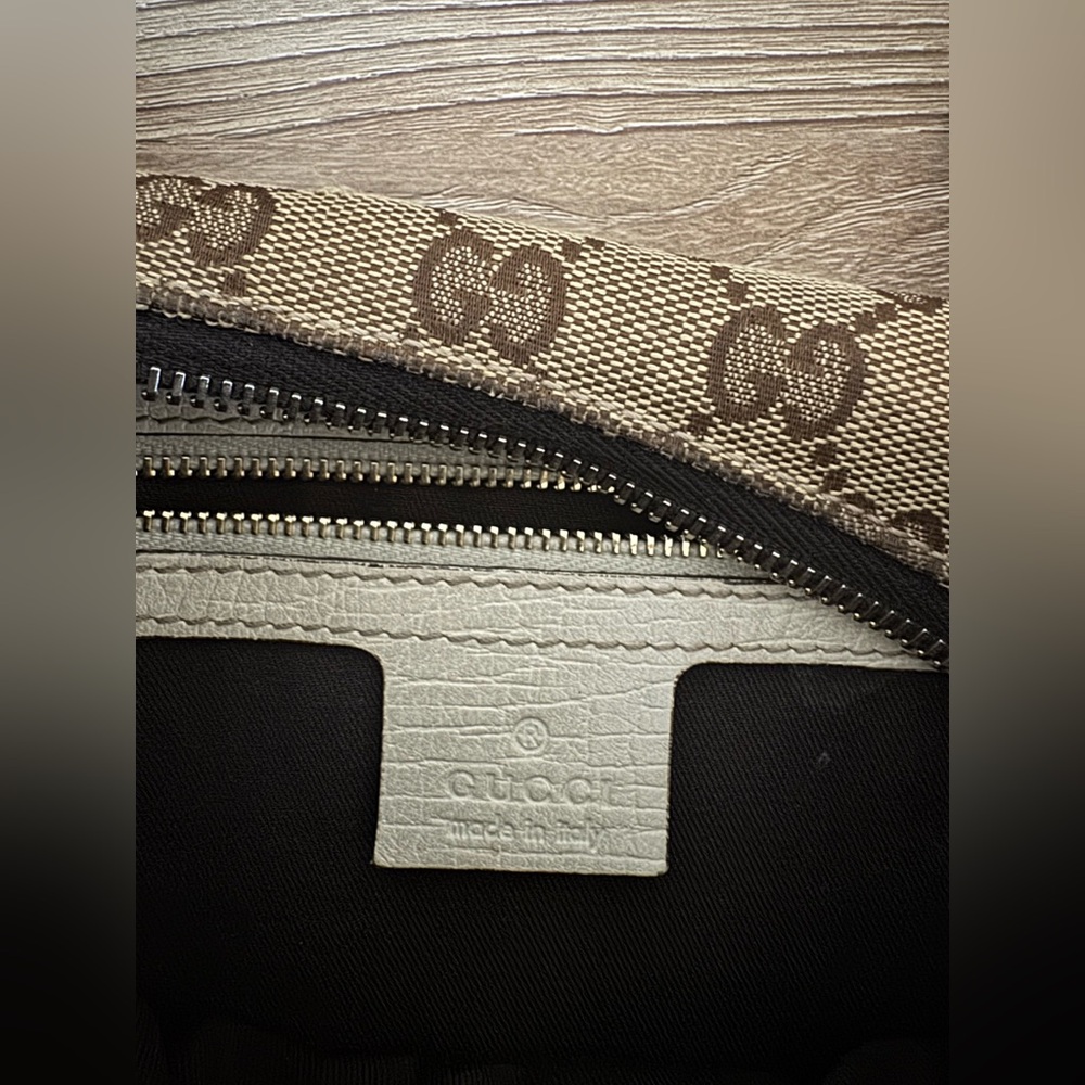 Gucci canvas hobo bag medium - Picture 5 of 9